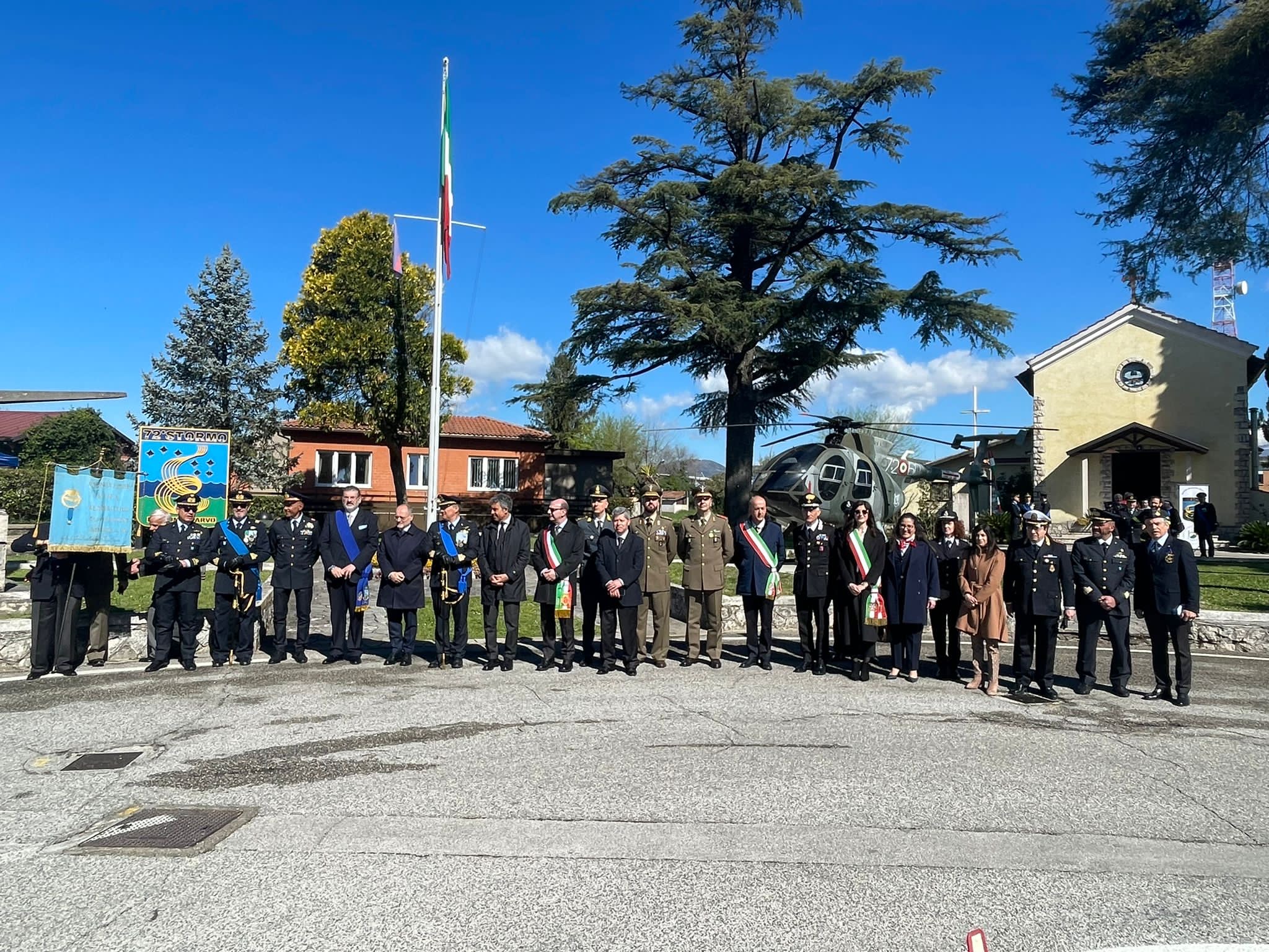 Frosinone,  cerimonia dei 100 anni dell’Aeronautica Militare